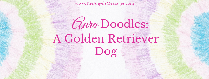 Aura Doodles: A Golden Retriever Dog